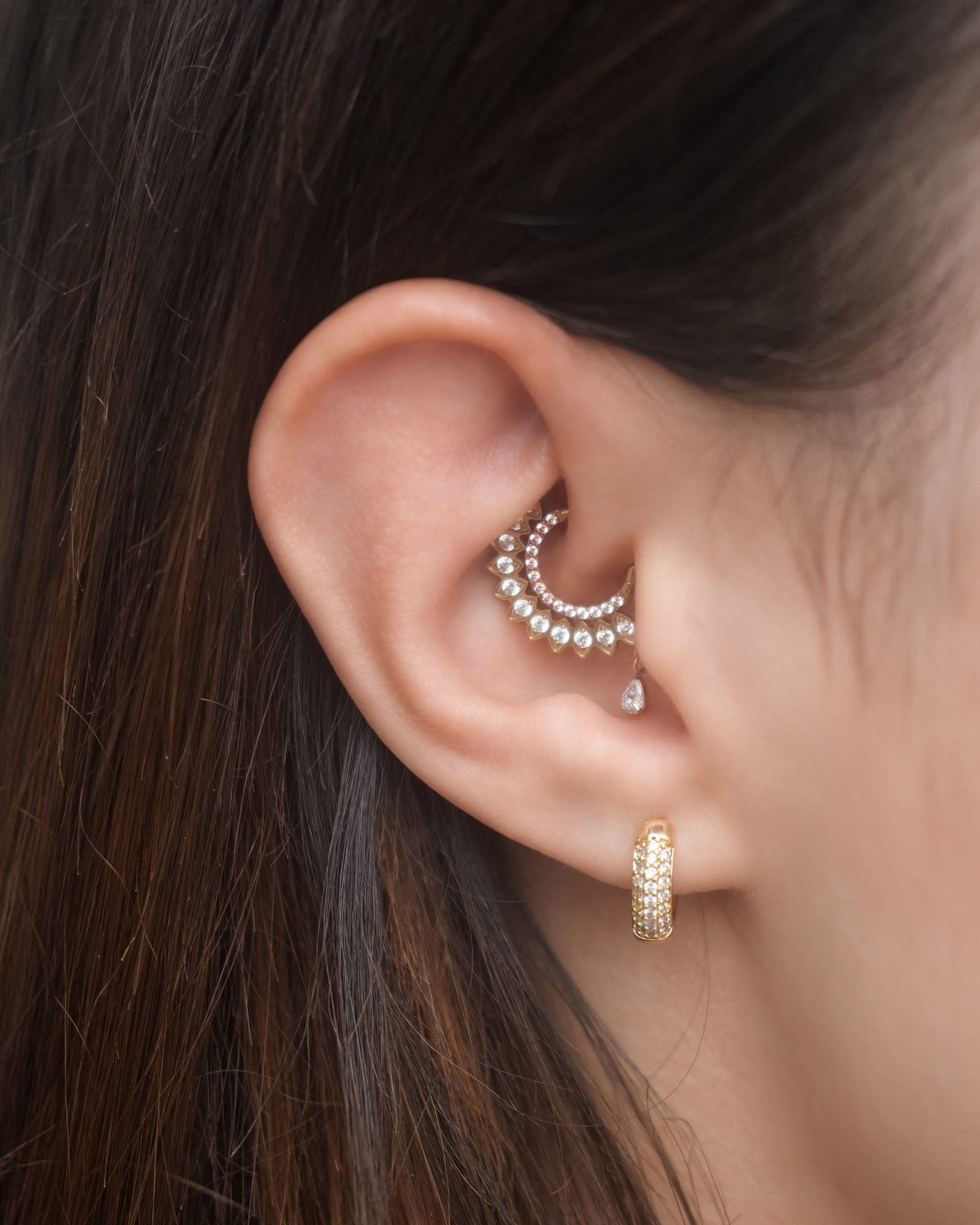 Piercing réalisé par Bryan au Tattoo Studio Tewfick à Angers
