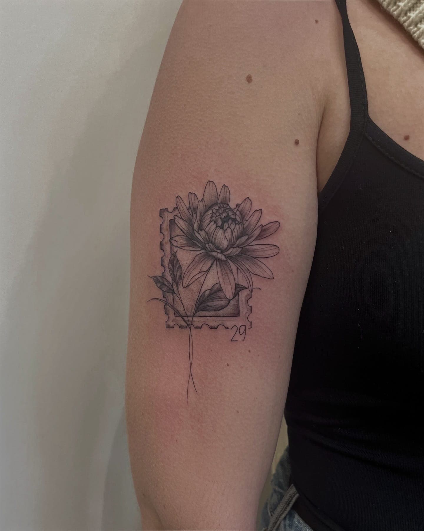 Tatouage réalisé par Yon au Tattoo Studio Tewfick à Angers