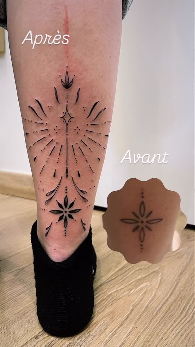 Tatouage réalisé par Yon au Tattoo Studio Tewfick à Angers
