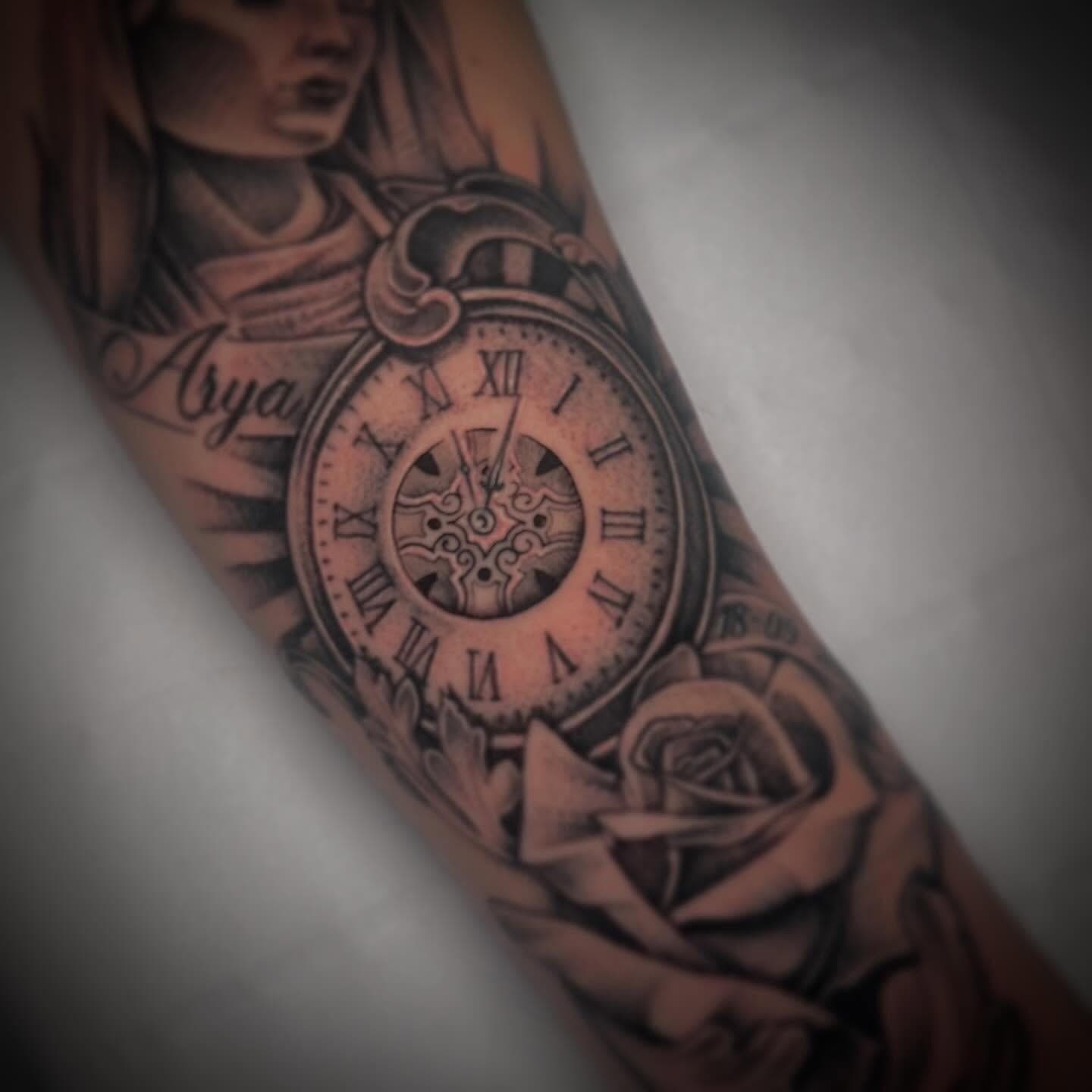 Tatouage réalisé par Ben au Tattoo Studio Tewfick à Angers