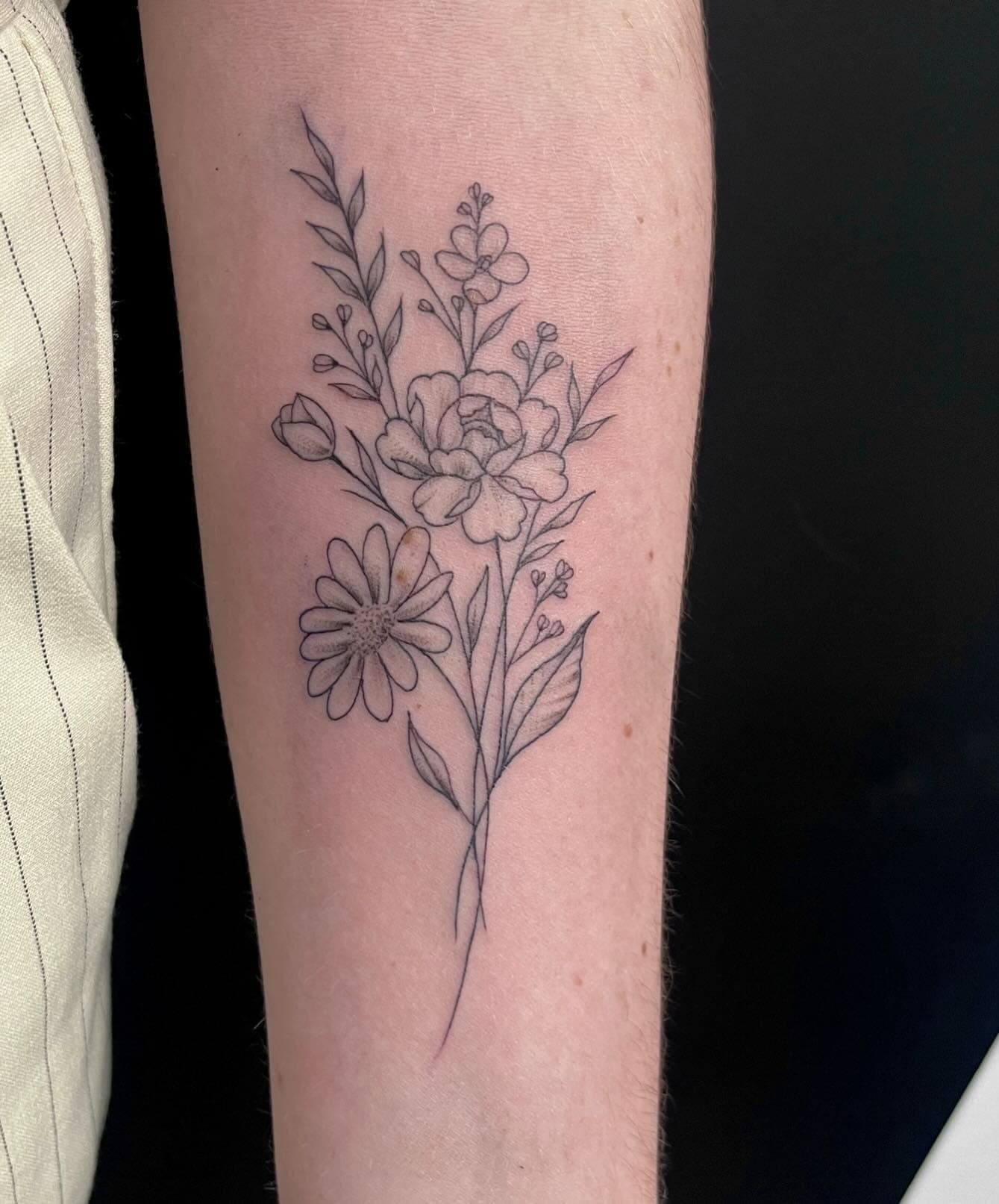 Tatouage réalisé par Rudy au Tattoo Studio Tewfick à Angers