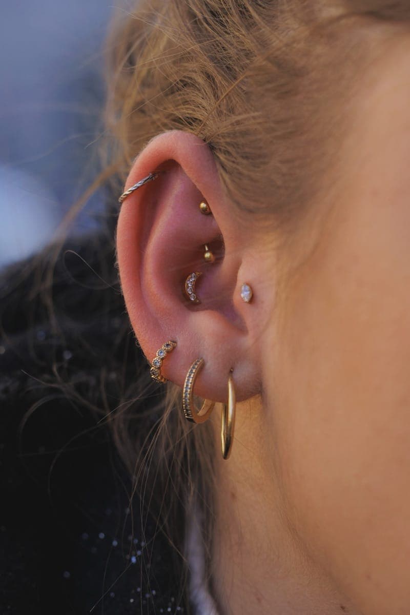 Piercing réalisé au Tattoo Studio Tewfick à Angers - réalisation n° 14