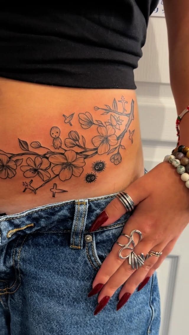 Tatouage réalisé par Rudy au Tattoo Studio Tewfick à Angers
