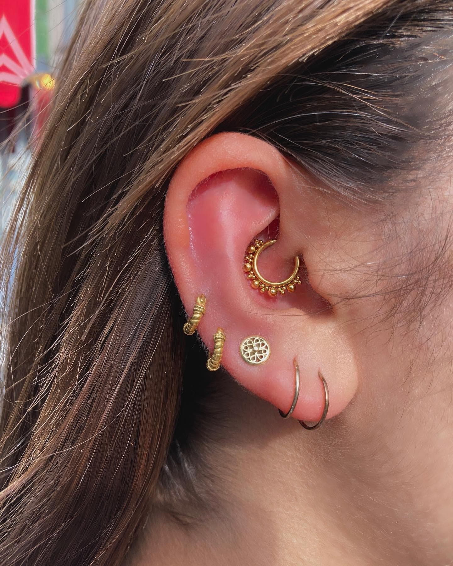 Piercing réalisé par Bryan au Tattoo Studio Tewfick à Angers