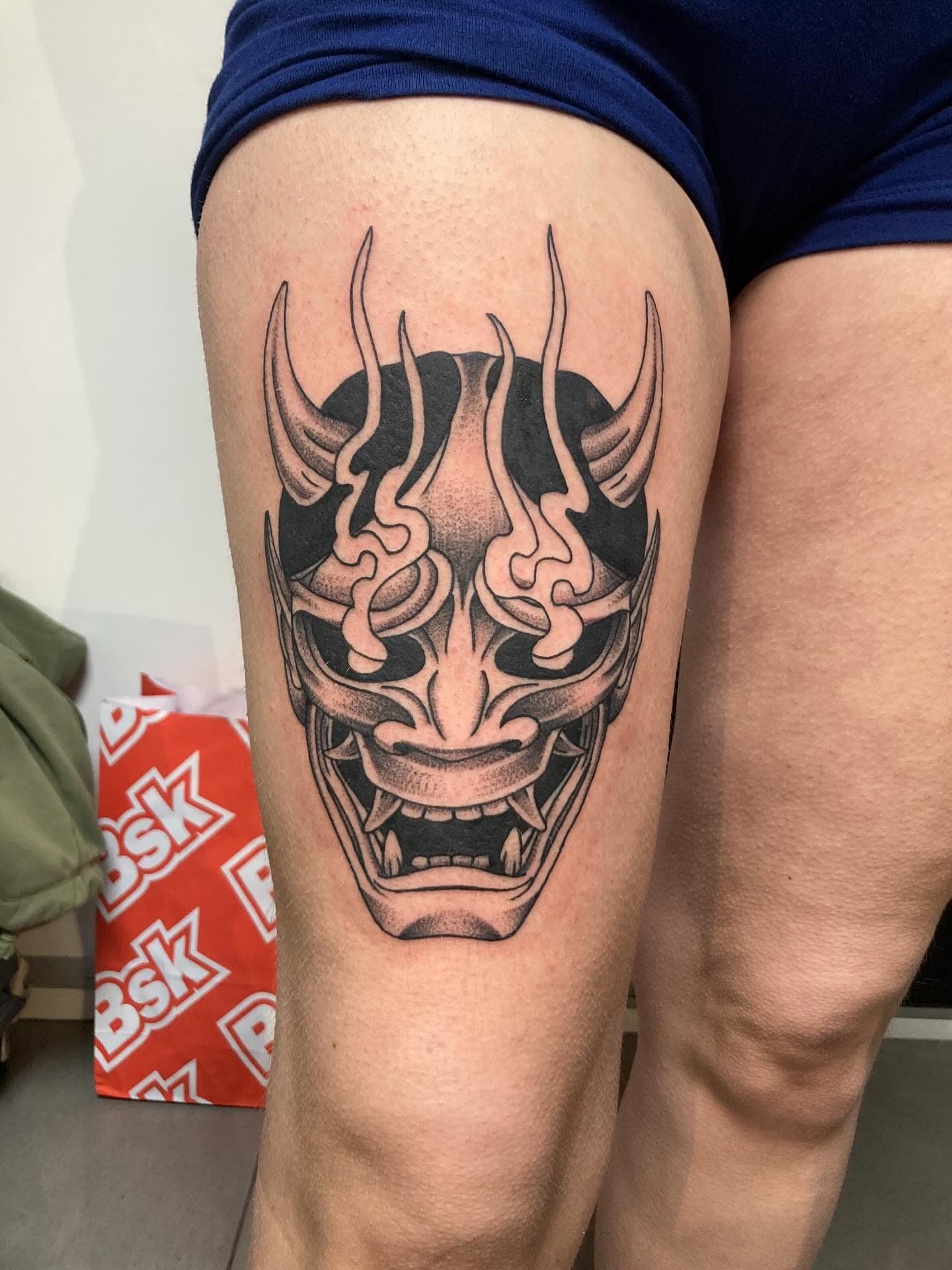 Tatouage réalisé par Arno au Tattoo Studio Tewfick à Angers