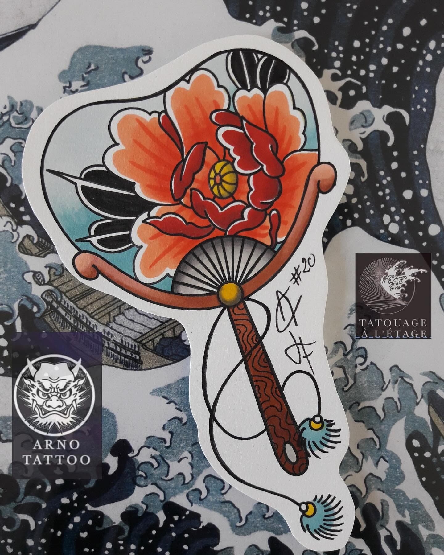 Tatouage réalisé par Arno au Tattoo Studio Tewfick à Angers
