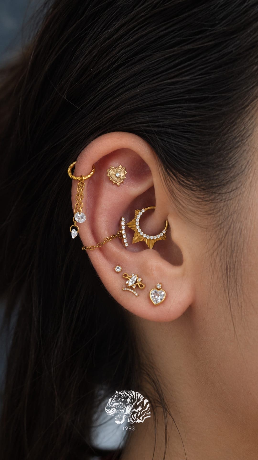 Compo d'oreille dorée